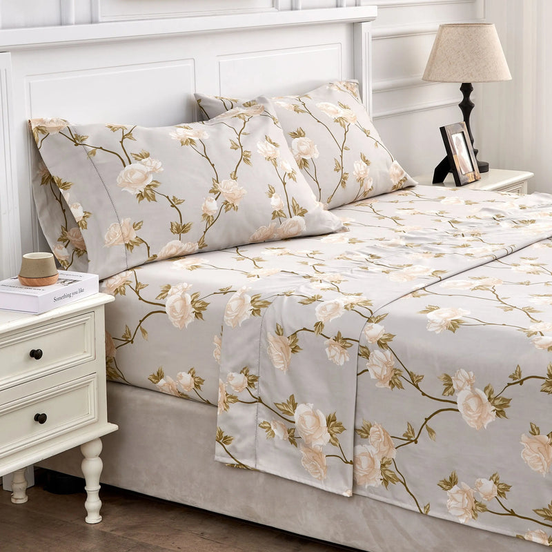 Alabaster Rose Sheet Set Mélange Home