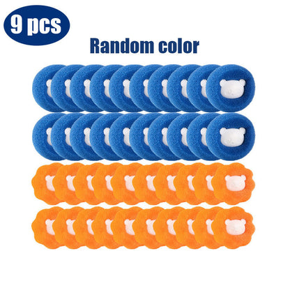 9pcs Pet Hair Cleaning Laundry Balls