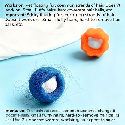 9pcs Pet Hair Cleaning Laundry Balls