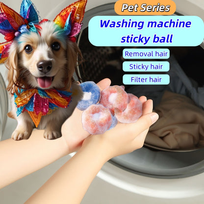 9pcs Pet Hair Cleaning Laundry Balls