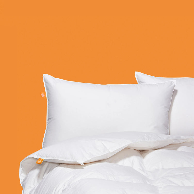 White Goose Feather Comforter - All Season - Queen