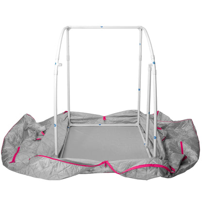 Durherm Personal Steam Sauna for Wellness, Weight Loss, Detox, Relaxation, 1 Pack, 33" X 28.5" X 39.5"