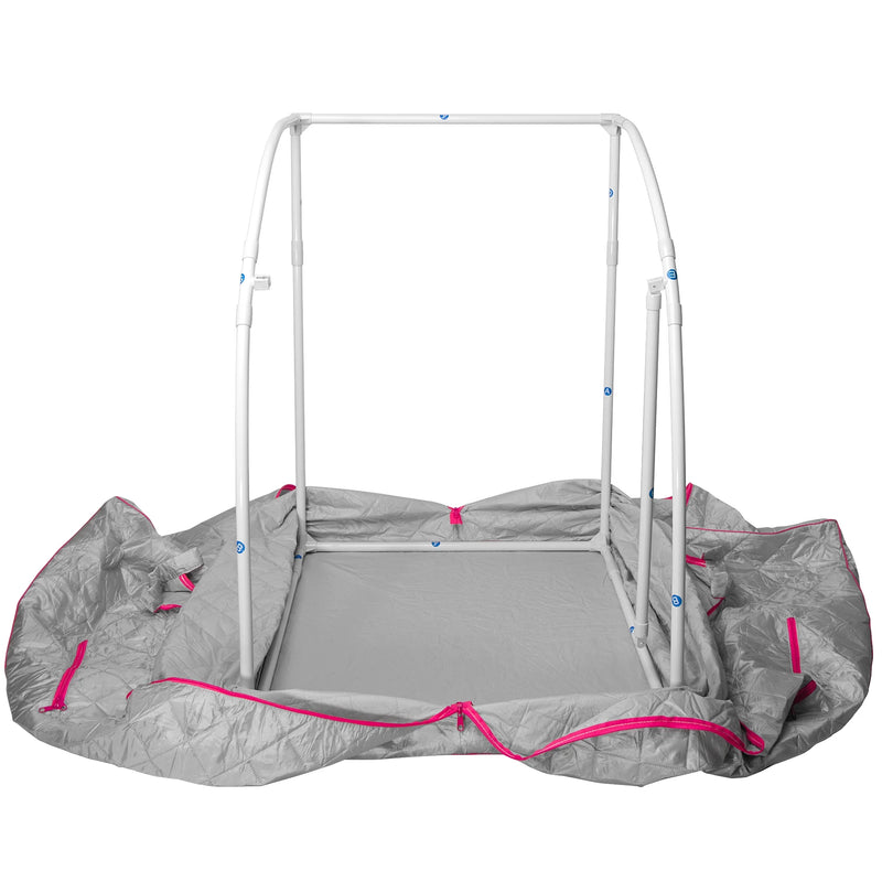 Durherm Personal Steam Sauna for Wellness, Weight Loss, Detox, Relaxation, 1 Pack, 33" X 28.5" X 39.5"