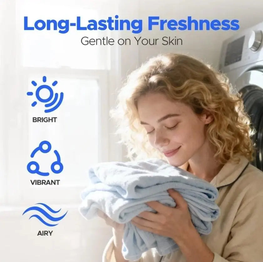 aphouse Laundry Scent Booster Beads, Long Lasting Freshness, Ocean Fresh Scent, 2 in i Freshness & Softness, For Clothes & All Washing Machines, 24 oz, New Our3Designs