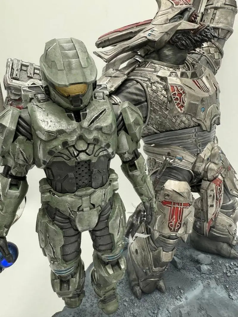 The House of Halo Believe Statue MASTERPIECE with Extra Weapons and Custom Stand $1300 OBO