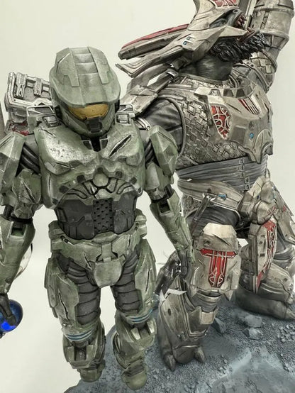 The House of Halo Believe Statue MASTERPIECE with Extra Weapons and Custom Stand $1300 OBO