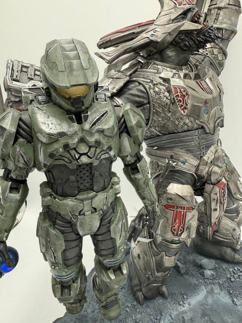 The House of Halo Believe Statue MASTERPIECE with Extra Weapons and Custom Stand $1300 OBO