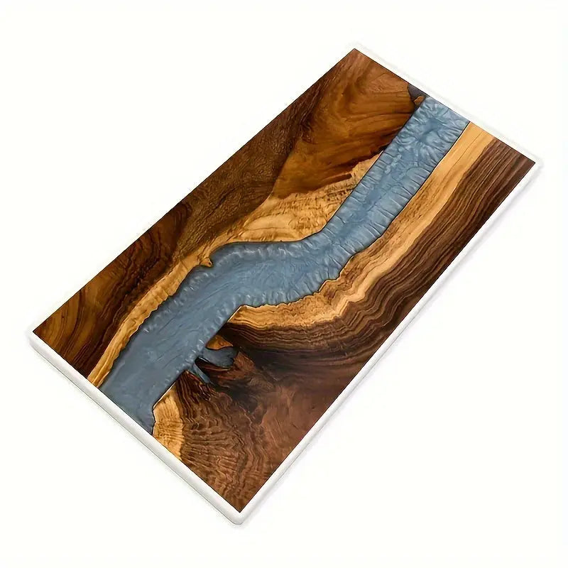 Reusable Large Rectangle Silicone Mold for Epoxy Resin River Table and Resin Art – Ideal for Specialty Plates, Trays, Woodworking, and Coffee Tables Our3Designs