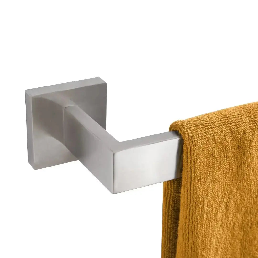 12-Inch Single Towel Bar Bathroom Kitchen Towel Holder Wall Mounted SUS304 Stainless Steel Towel Rack Brushed Nickel B4003BR-L12