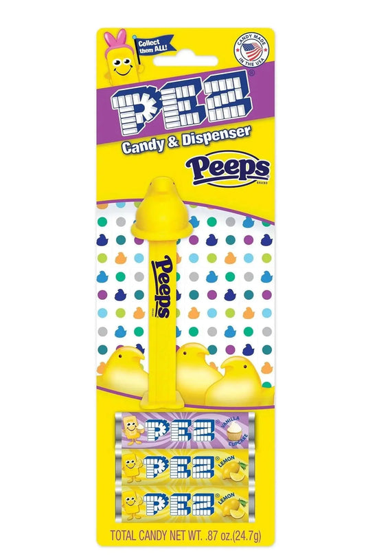 & Peeps, Candy & Dispenser Easter Edition W/ Orange, Lemon & Raspberry