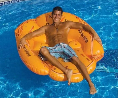 Catch some fun in the sun with our Baseball Glove Float Inflatable Raft! 🏖️⚾️💦