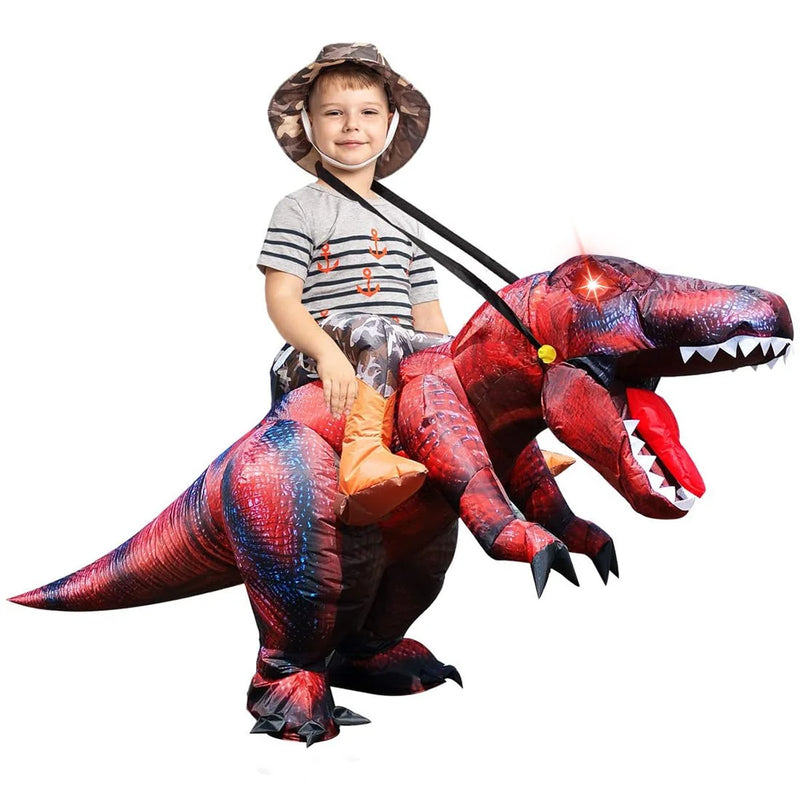 Get ready for epic fun with this 55-inch Inflatable T-Rex Costume for Kids! Perfect for Halloween, parties, and cosplay! 🎉🦖 #DinosaurCostume #HalloweenFun