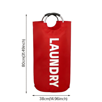 Large Foldable Laundry Basket with Padded Handles