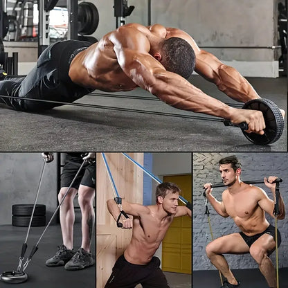 A Set Of Fitness Bands Resistance Bands
