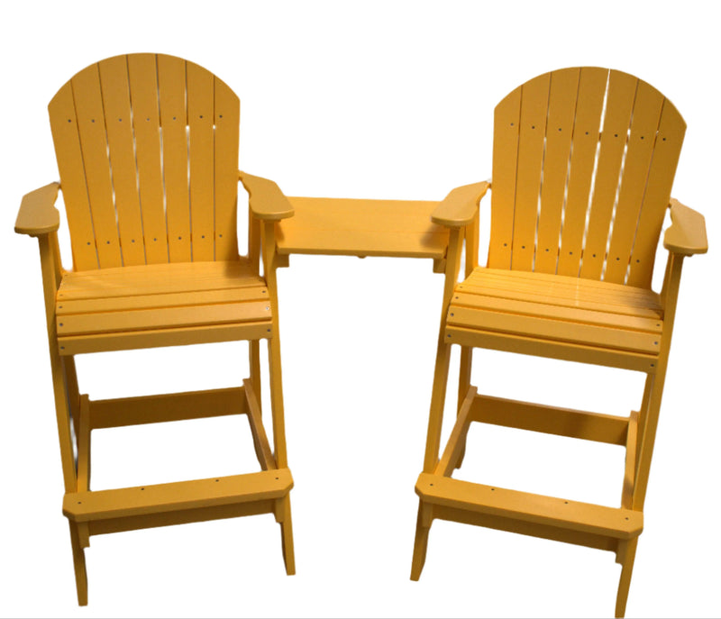 Tete-a-Tete Chair Set in Dining, Counter & Bar Heights Dutch Country Patio, LLC
