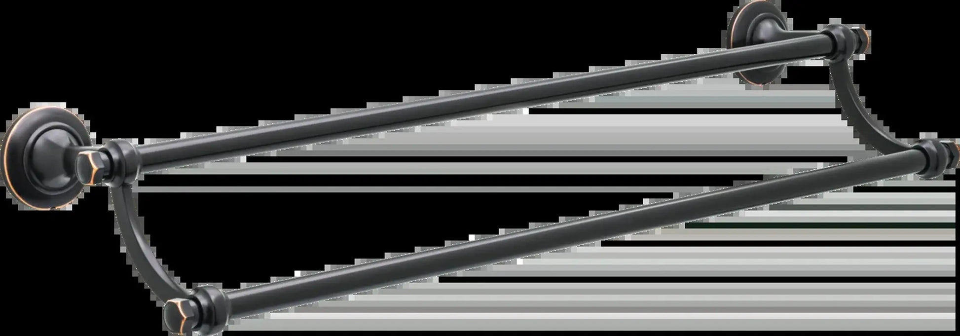 Holbrook 24" Double Towel Bar, Towel Holder, Oil Rubbed Bronze