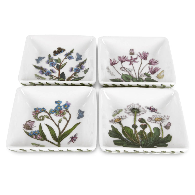 Elevate your snacking game with our Floral Motif Square Mini Dipping Dishes - Set of 4! 🌸✨ Perfect for any occasion!