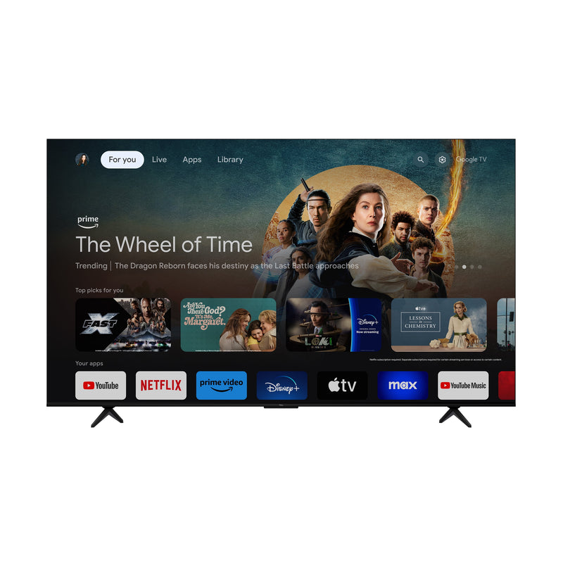 Experience Cinematic Brilliance with the 85" Class S5 4K UHD HDR LED Smart TV Featuring Google TV - New for 2024!