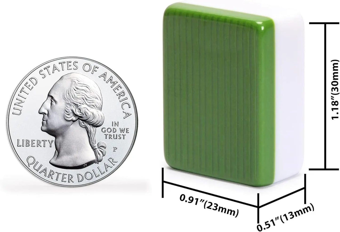 Set of 166 American Mahjong Tiles, Huntington (Tiles Only Set)