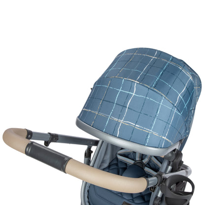 Ultimate 6-In-1 Travel System for Infants & Toddlers - Stylish Plaid Design 🌟 Unisex & Versatile! 👶🚗 #ParentingMadeEasy #TravelInStyle