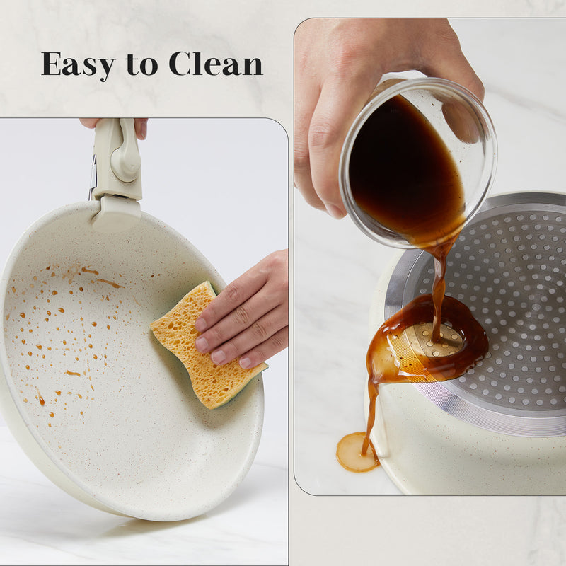Ultimate 12-Piece Non-Stick Cookware Set for Effortless Cooking
