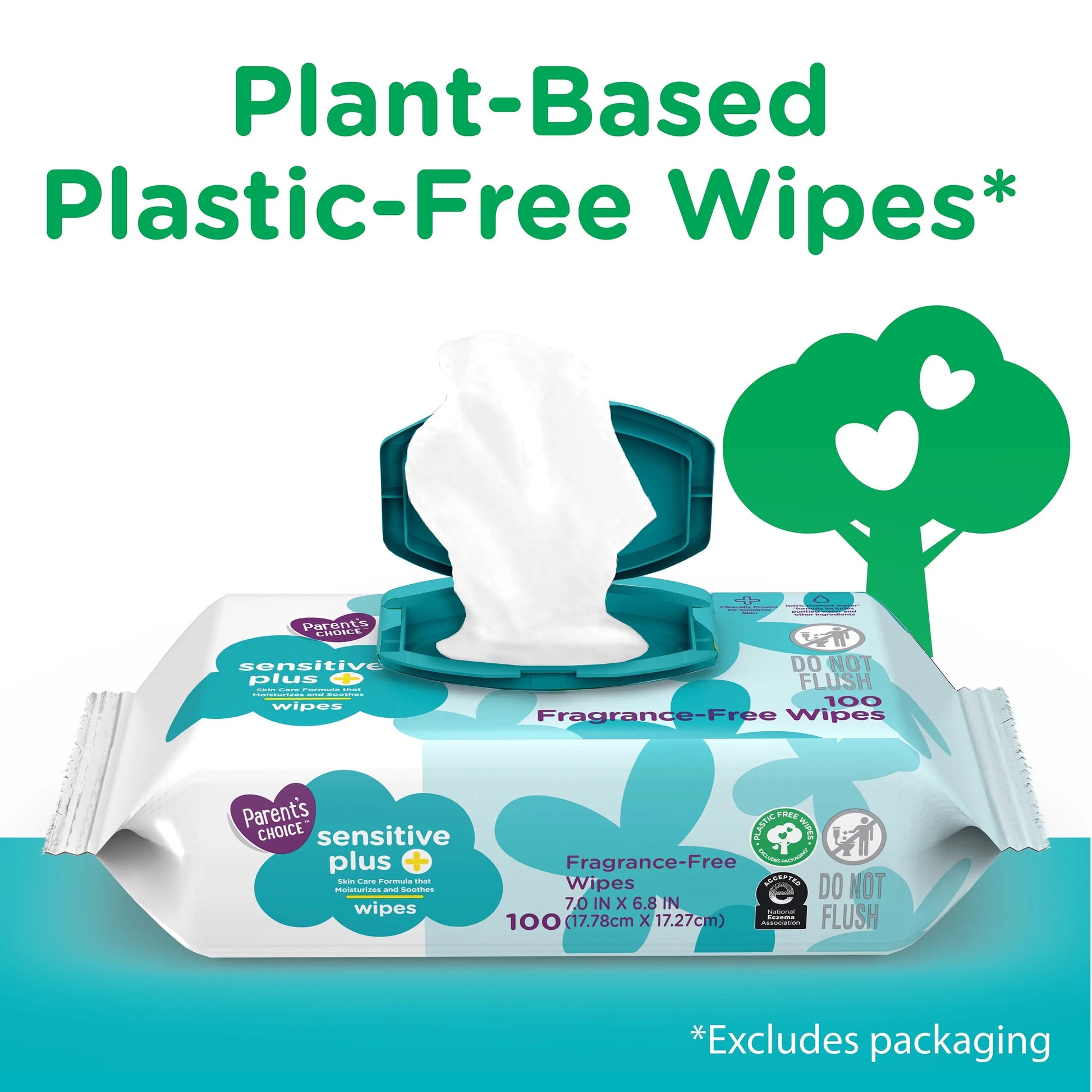 Sensitive plus Baby Wipes 200Ct