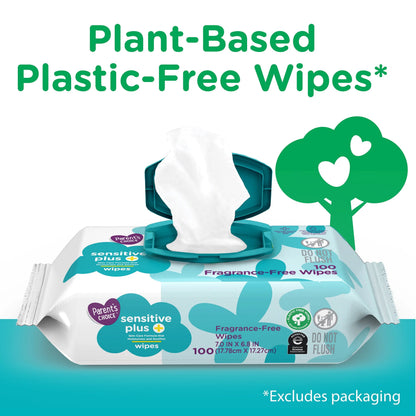 Sensitive plus Baby Wipes 200Ct