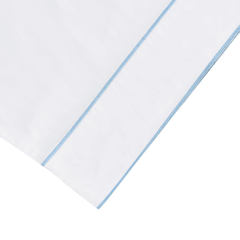 600 Thread Count Framed Sateen Embroidered Cotton Pillowcase Pair Mélange Home