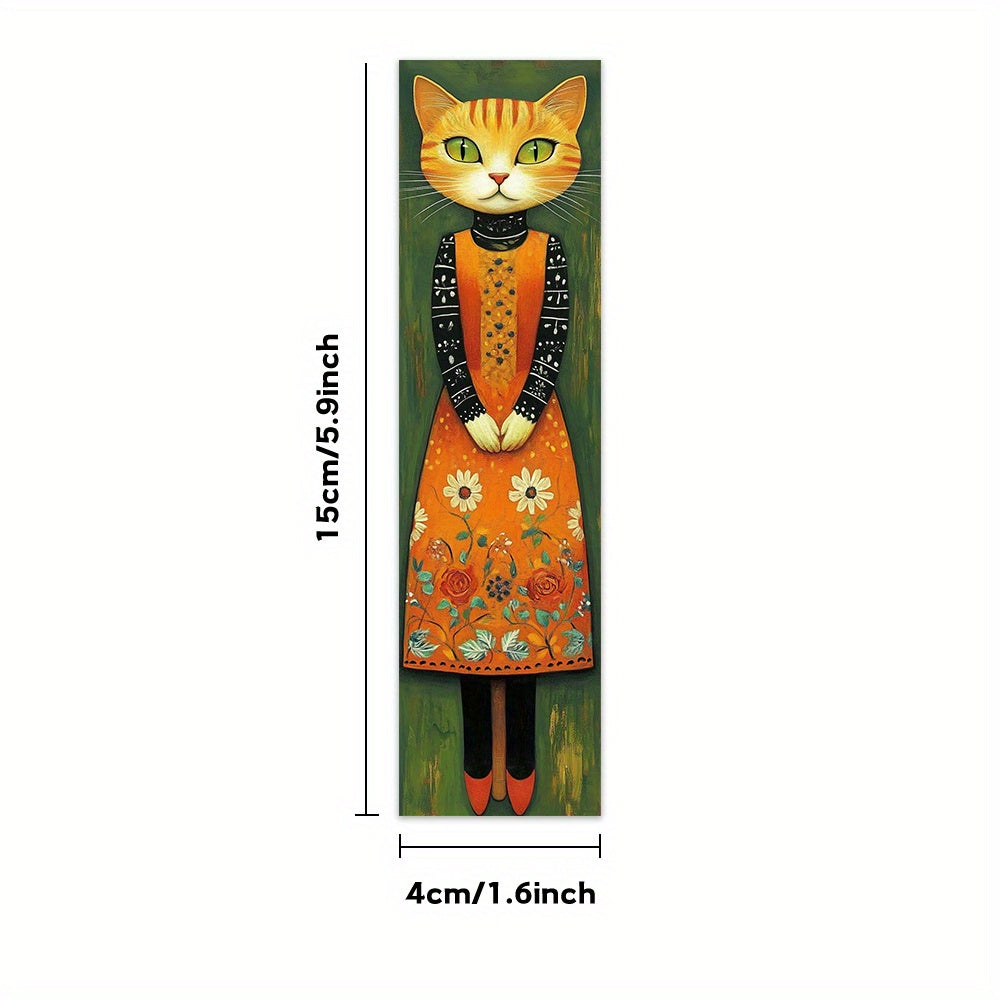 32pcs, Fun Cat Bookmarks