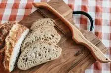 Premium Wooden Bow Bread Knife – Precision Slicer for Crusty & Artisan Loaves - Our3Designs