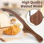 Premium Wooden Bow Bread Knife – Precision Slicer for Crusty & Artisan Loaves - Our3Designs