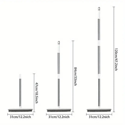 Push Broom Pet Hair Removal Broom with Squeegee