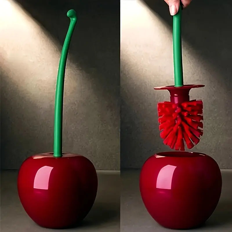 Toilet Brush with Long Handle and Soft Bristles - Unique design