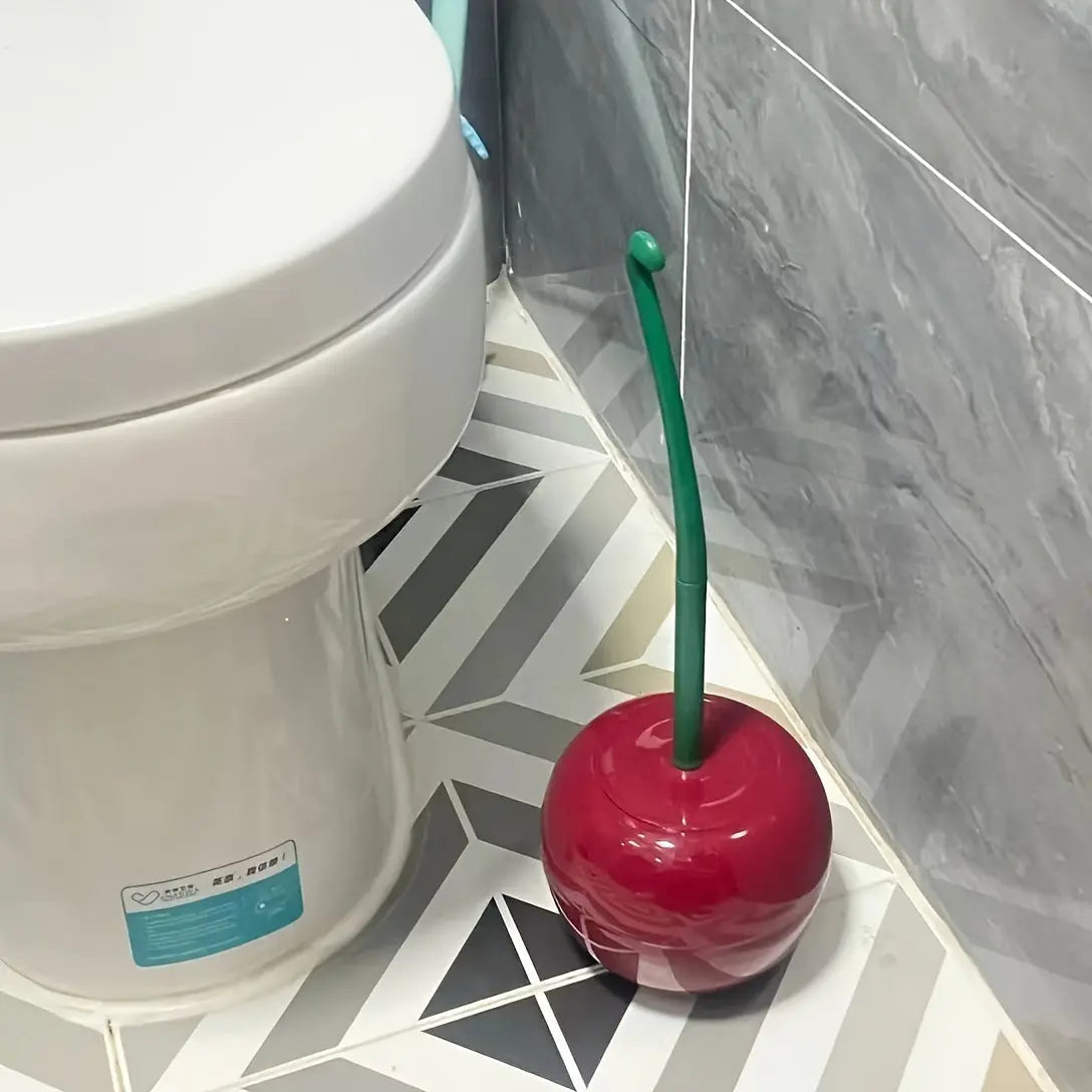 Toilet Brush with Long Handle and Soft Bristles - Unique design