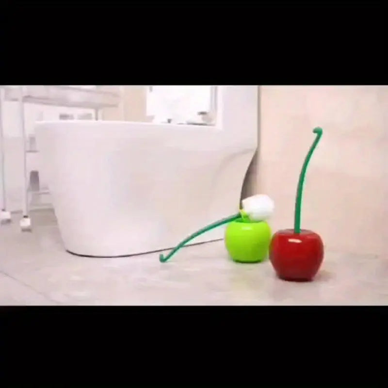 Toilet Brush with Long Handle and Soft Bristles - Unique design