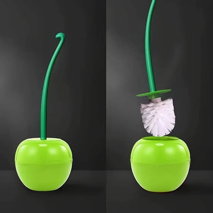 Toilet Brush with Long Handle and Soft Bristles - Unique design