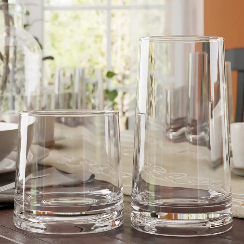 Sip Happens: The Cabos 16-Piece Tumbler and Rocks Glass Set for Your Everyday Cheers!