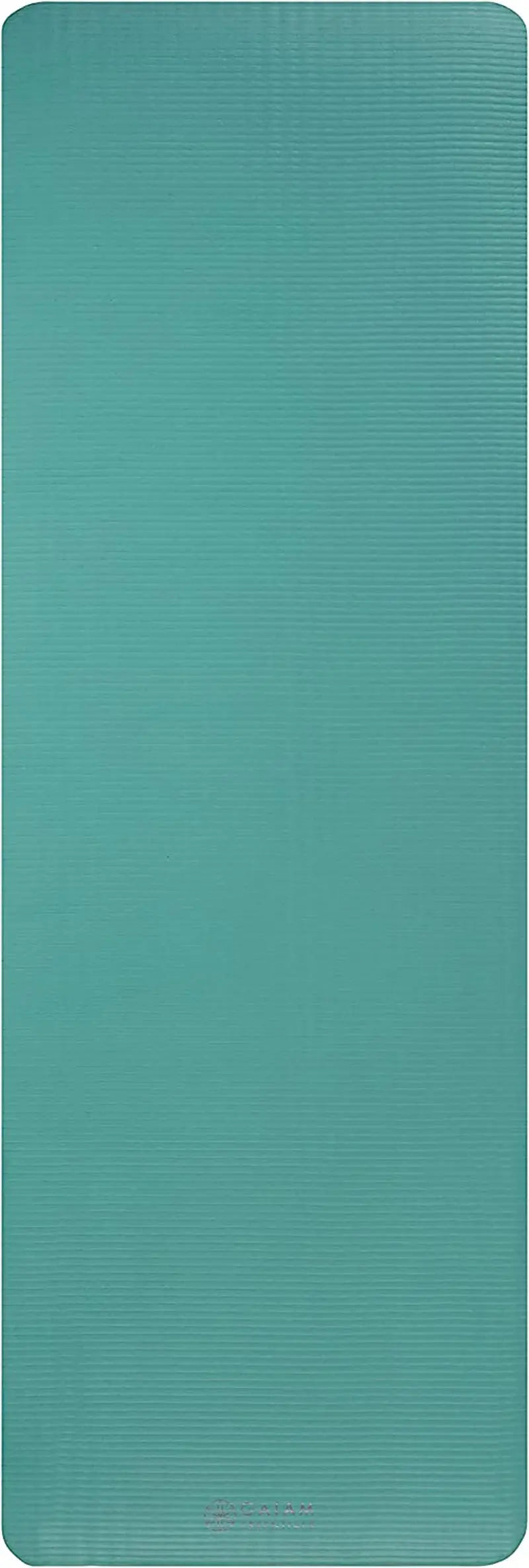 Essentials Thick Yoga Mat Fitness & Exercise Mat with Easy-Cinch Yoga Mat Carrier Strap, 72"L X 24"W X 2/5 Inch Thick