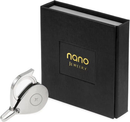 925 Sterling Silver Star of David Necklace Inscribed with Shema Yisrael in 24K Gold on Crystal, 18&quot; -  Jewelry