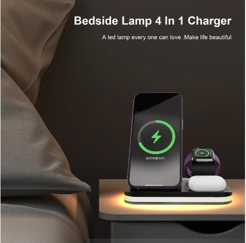 Say goodbye to tangled cords! 🌟 Check out our Multi-Function Universal Wireless Charger for your mobile devices! 🔋✨ #TechSavvy #WirelessCharging