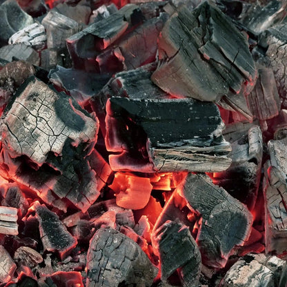 Get Your Grill Game On with Our 8 Lbs All-Natural Lump Charcoal! 🔥🌿
