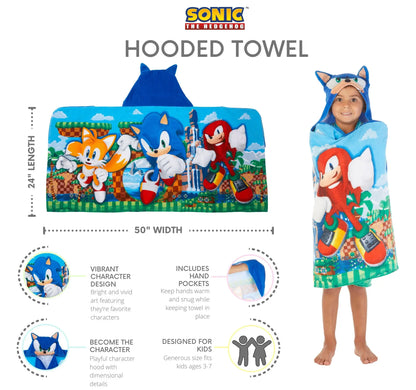 Kids Cotton Hooded Towel