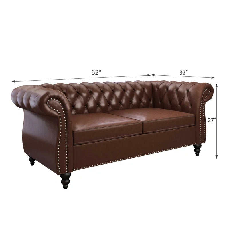 Brisny 3 - Piece Faux Leather Living Room Set