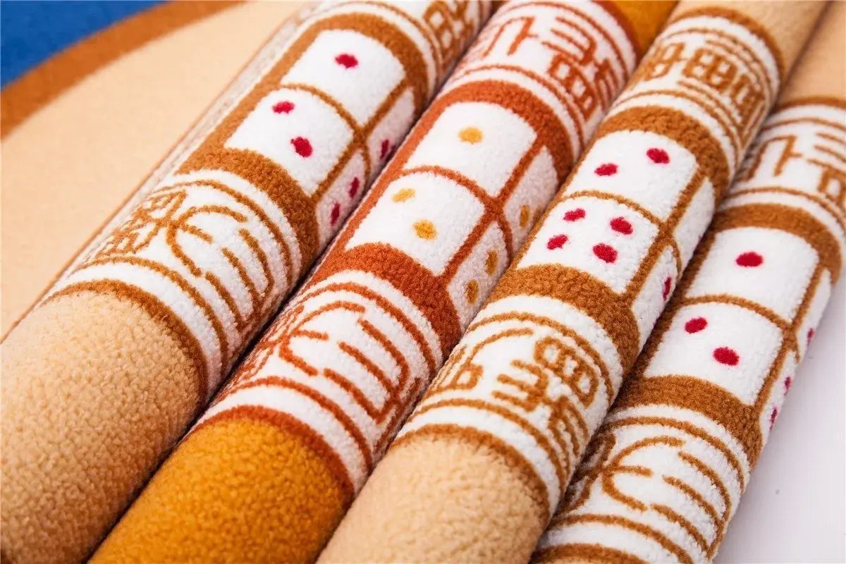 Universal Mahjong Paigow Card Game Table Cover Red Mat 31 5 X 31 5 80Cm X 80Cm