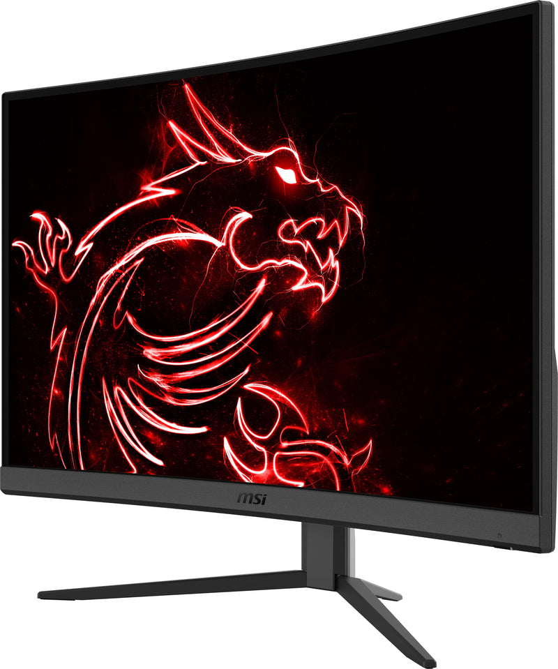 Experience Immersive Gaming with the 31.5" Curved FHD Gaming Monitor - Optix G32C4W with 165Hz Refresh Rate and 1ms Response Time