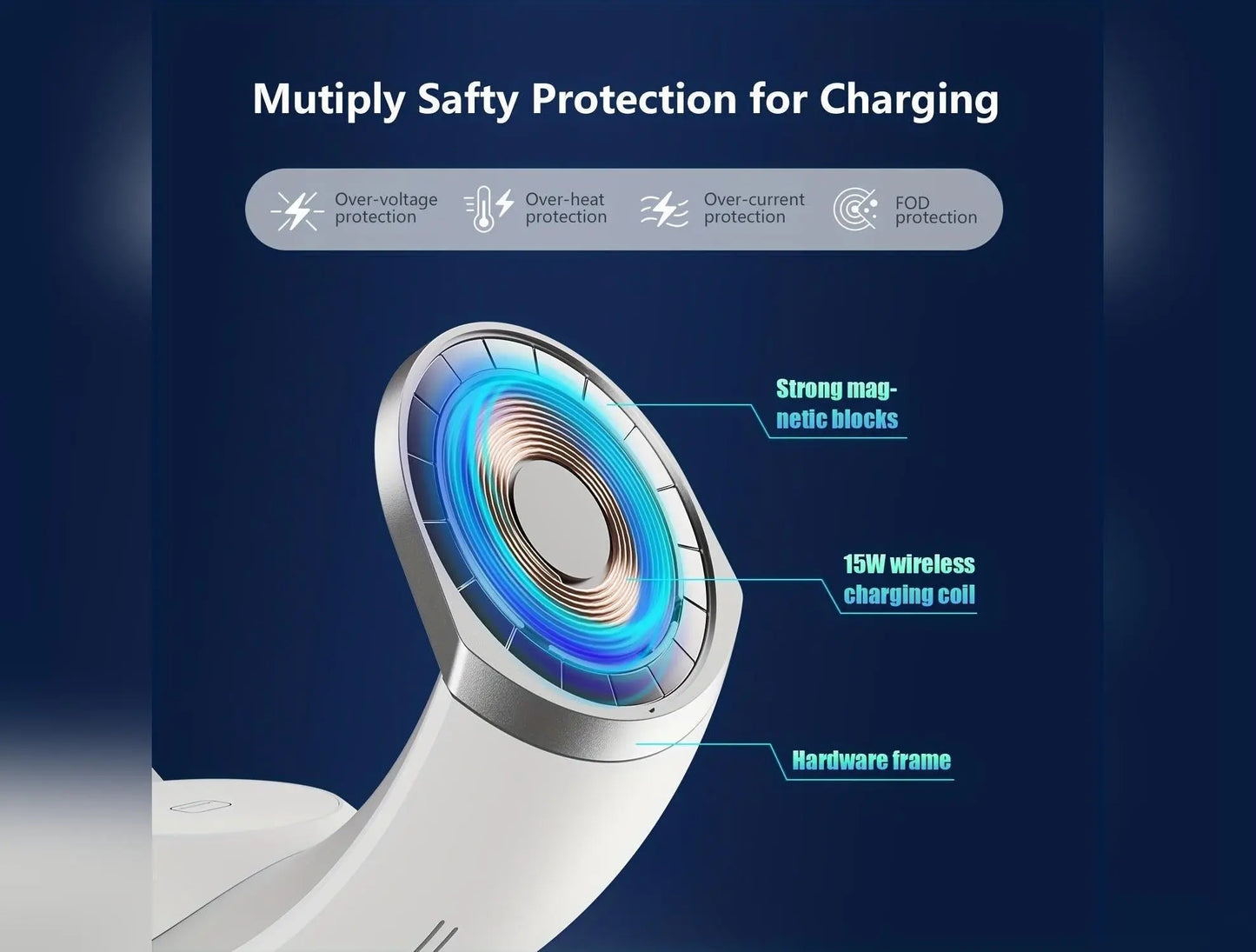 4 in 1 Wireless Charger & RGB night light