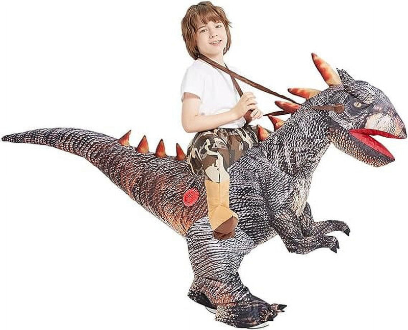 Get Ready for Halloween Fun with Our 36-Inch Inflatable Dinosaur Costume for Kids! Perfect for Boys and Girls - A ROARING Good Time Awaits! 🦖🎃 #HalloweenCostume #DinosaurFun