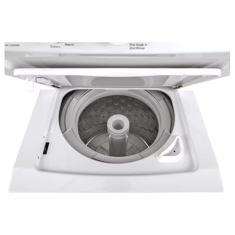 Compact Stacked Laundry Center with Efficient 2.3-Cu Ft Washer & Powerful 4.4-Cu Ft Electric Dryer