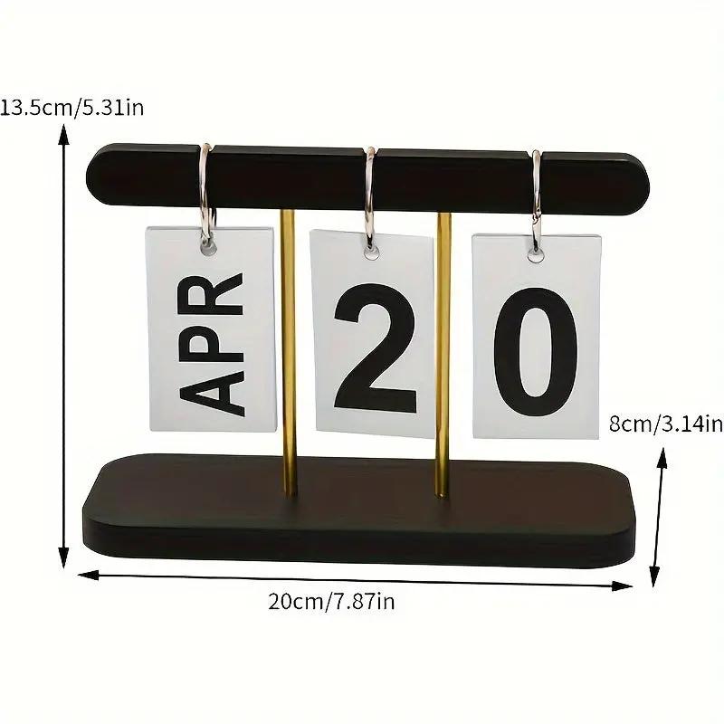 Page-Turning Desk Calendar O3D