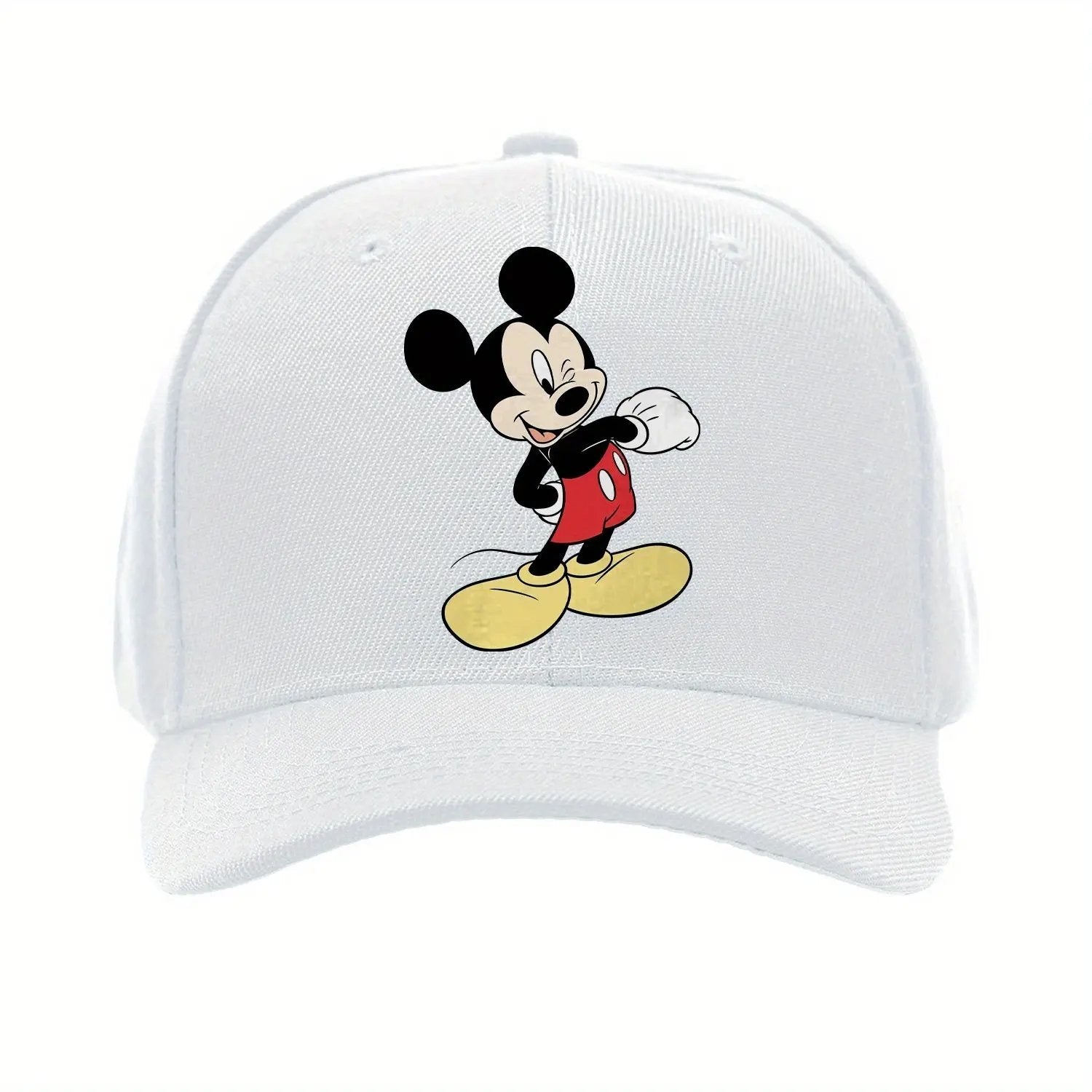 Baseball Cap with Mickey Print Temu